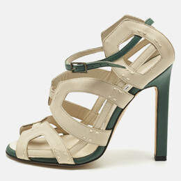 Manolo Blahnik: Белые сандалии 