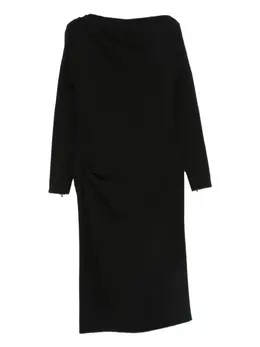 Max Mara: Драпированное платье 