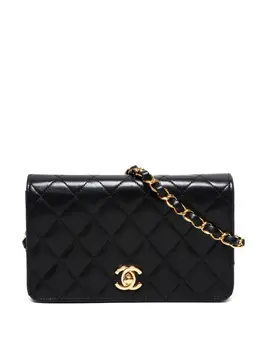 CHANEL Pre-Owned: Чёрная сумка 