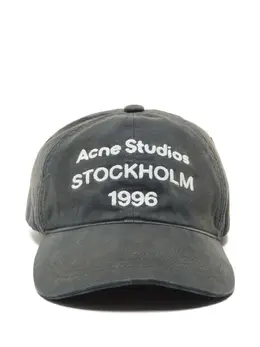 Acne Studios: Чёрная кепка 