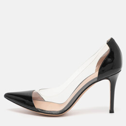 Gianvito Rossi: Чёрные туфли  Plexi