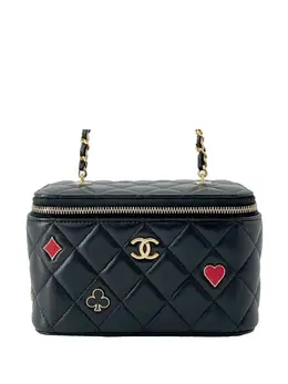 CHANEL Pre-Owned: Чёрная сумка 