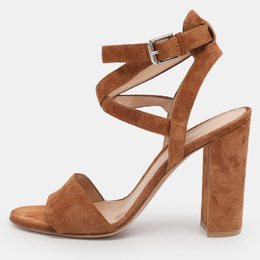 Gianvito Rossi: Коричневые сандалии 
