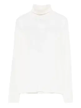 Max Mara: Белый свитер 