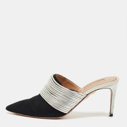 Aquazzura: Чёрные сабо 