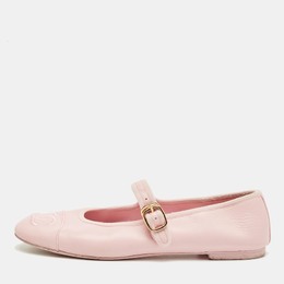 Chanel: Розовые балетки 