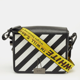 Off-White: Чёрная сумка через плечо  Binder Clip
