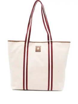 Bally: Белая сумка-шоппер 