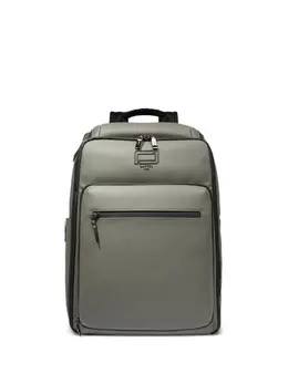 Lancel: Зелёный рюкзак 