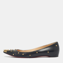 Christian Louboutin: Чёрные балетки 
