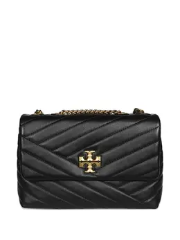 Tory Burch: Чёрная сумка  Kira Chevron