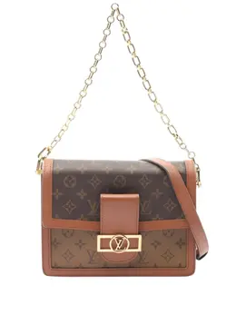Louis Vuitton Pre-Owned: Коричневая сумка 
