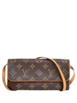 Louis Vuitton Pre-Owned: Коричневая сумка через плечо 
