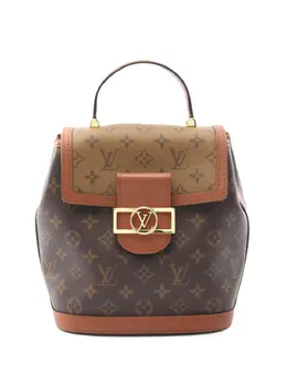 Louis Vuitton Pre-Owned: Коричневый рюкзак 
