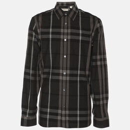 Burberry: Чёрная рубашка 
