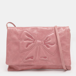 RED Valentino: Розовая сумка через плечо 