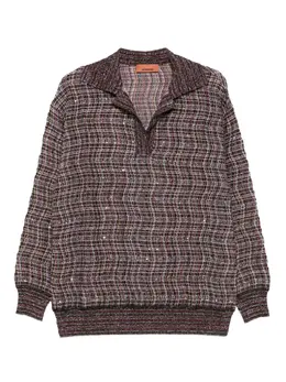 Missoni: Свитер с v-образным вырезом 