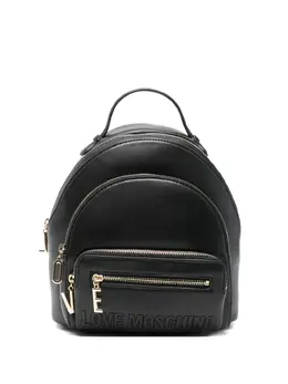 Love Moschino: Чёрный рюкзак 