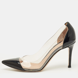 Gianvito Rossi: Чёрные туфли  Plexi
