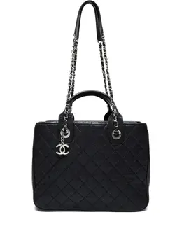 CHANEL Pre-Owned: Чёрная сумка 