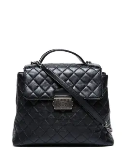 CHANEL Pre-Owned: Чёрная сумка 