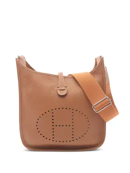 Hermès Pre-Owned: Коричневая сумка через плечо 