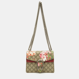 Gucci: Бежевая сумка  GG Supreme