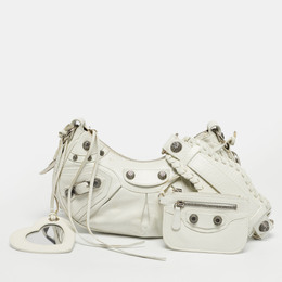 Balenciaga: Белая сумка  Le Cagole