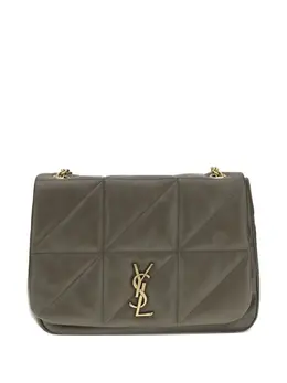 Saint Laurent: Зелёная сумка  Jamie