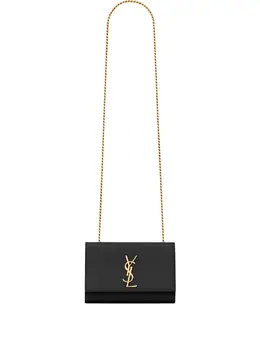 Saint Laurent: Чёрная сумка  Kate