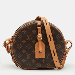Louis Vuitton: Коричневая сумка 