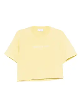Off-White: Футболка с принтом 