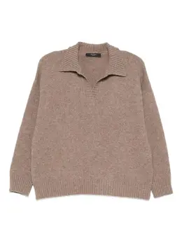 Weekend Max Mara: Коричневый свитер 