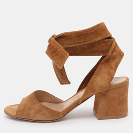 Gianvito Rossi: Коричневые сандалии 