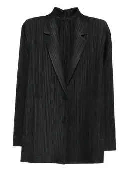 Pleats Please Issey Miyake: Чёрный жакет 
