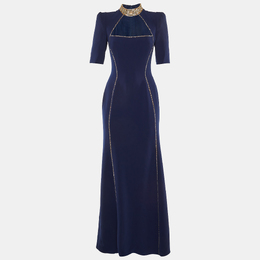 Jenny Packham: Синее платье 