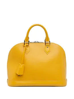 Louis Vuitton Pre-Owned: Жёлтая сумка 