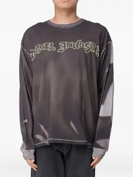 Diesel: Футболка с длинным рукавом 