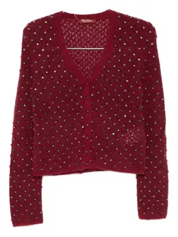 Max Mara: Красный кардиган 
