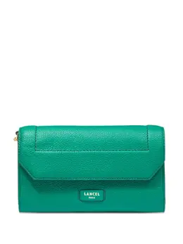 Lancel: Зелёный кошелёк 
