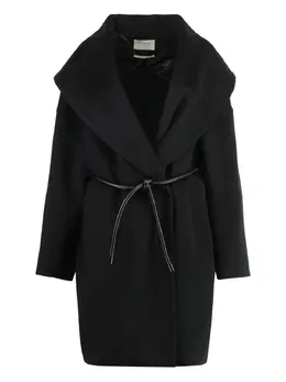 Sportmax: Пальто с воротником 