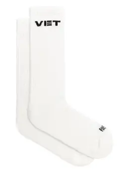 VETEMENTS: Белые носки 