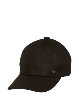 Emporio Armani: Коричневая кепка 