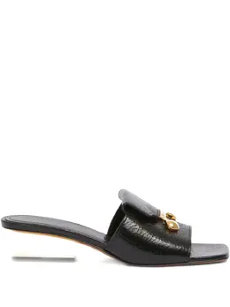 Marni: Чёрные сандалии 