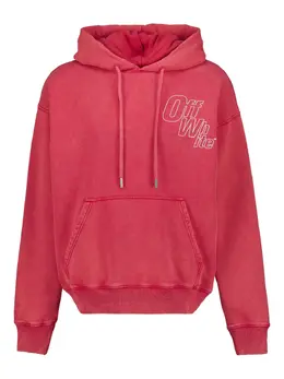 Off-White: Толстовка с принтом 