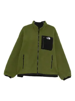 The North Face: Зелёная куртка 
