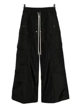 Rick Owens DRKSHDW: Чёрные брюки  Jumbo