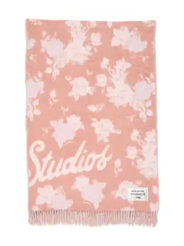 Acne Studios: Розовый шарф 