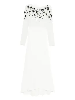 Alberta Ferretti: Платье с длинным рукавом 