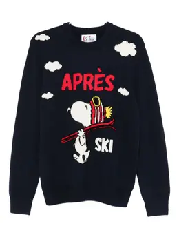 MC2 Saint Barth: Голубой свитер  Snoopy